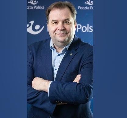 Grafika przedstawiająca transformację biznesową, z elementami wzrostu i modernizacji.